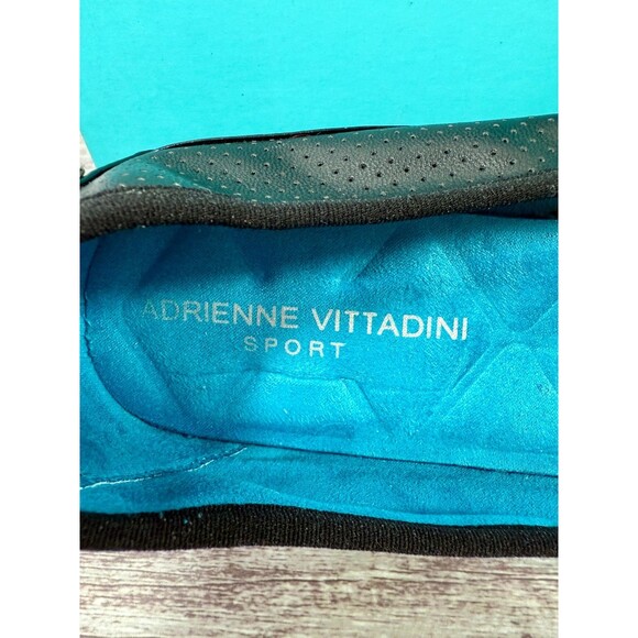 Adrienne Vittadini Sport Shoes Women 7.5M Casual Slip On Ballet Flats Black - Picture 13 of 16